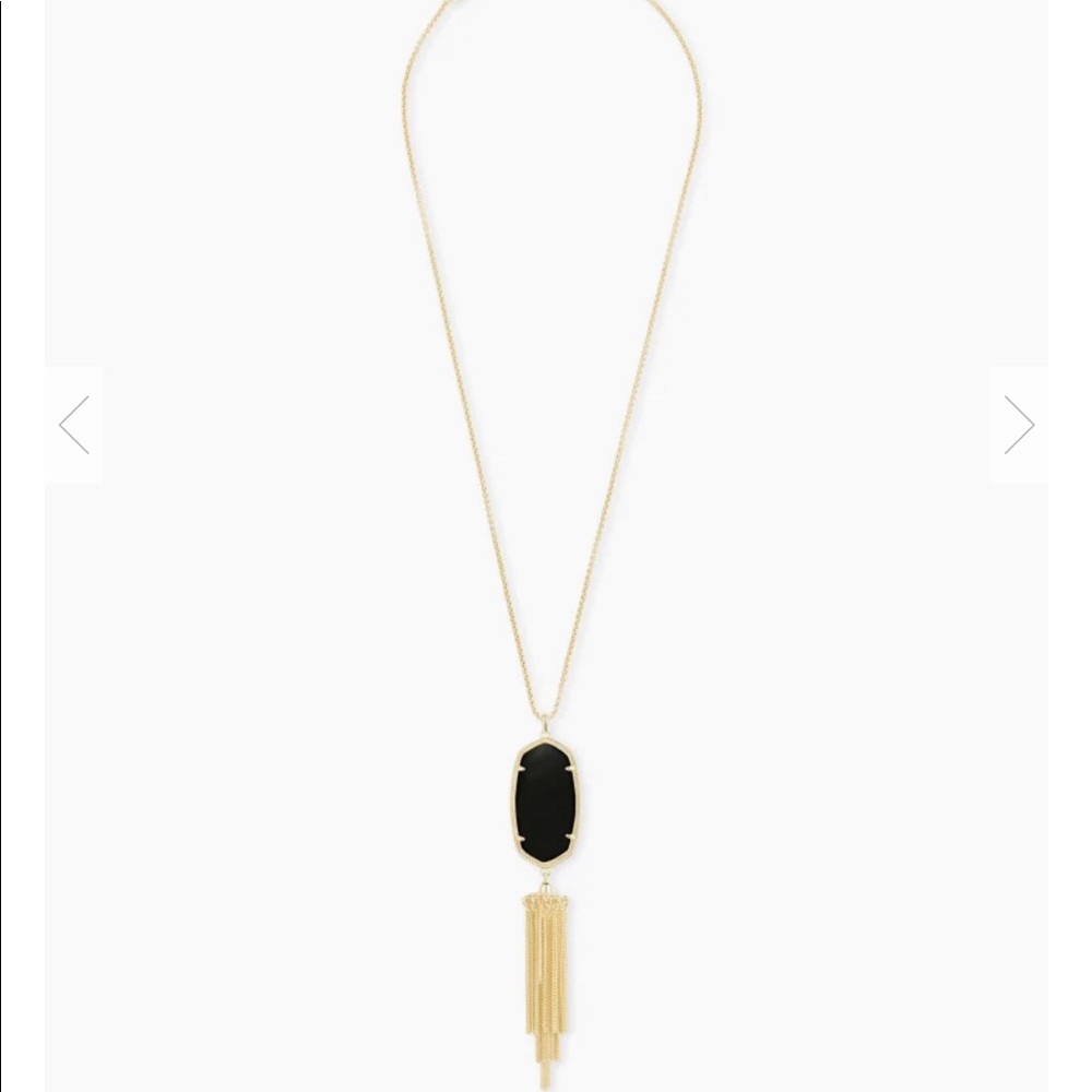 Kendra Scott Rayne Necklace in black